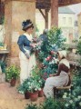 The Fleuriste Alfred Glendening JR femmes impressionnisme